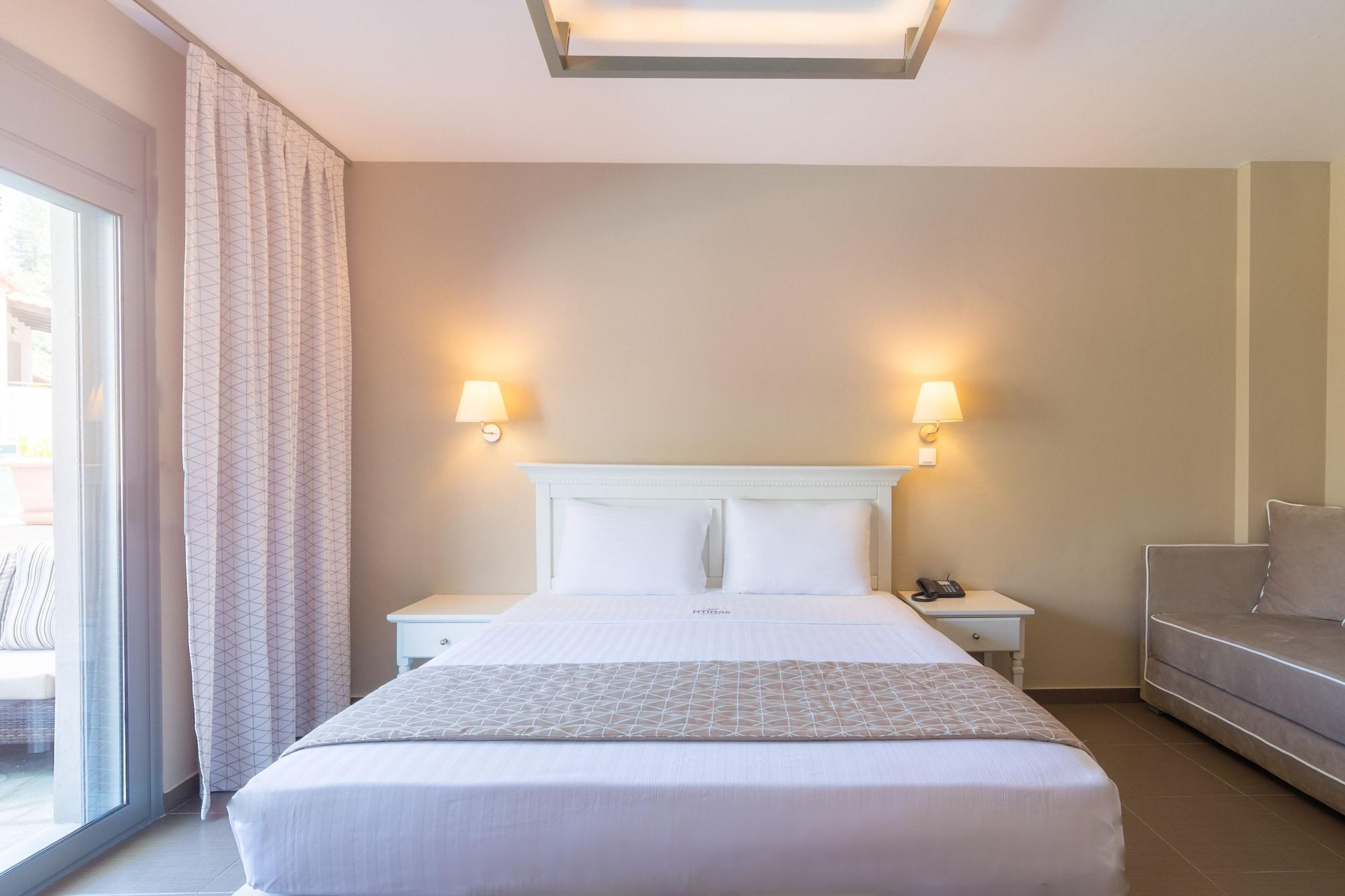 Ntinas Villa With Sea View สกาลา โปเตมิอัส ภายนอก รูปภาพ