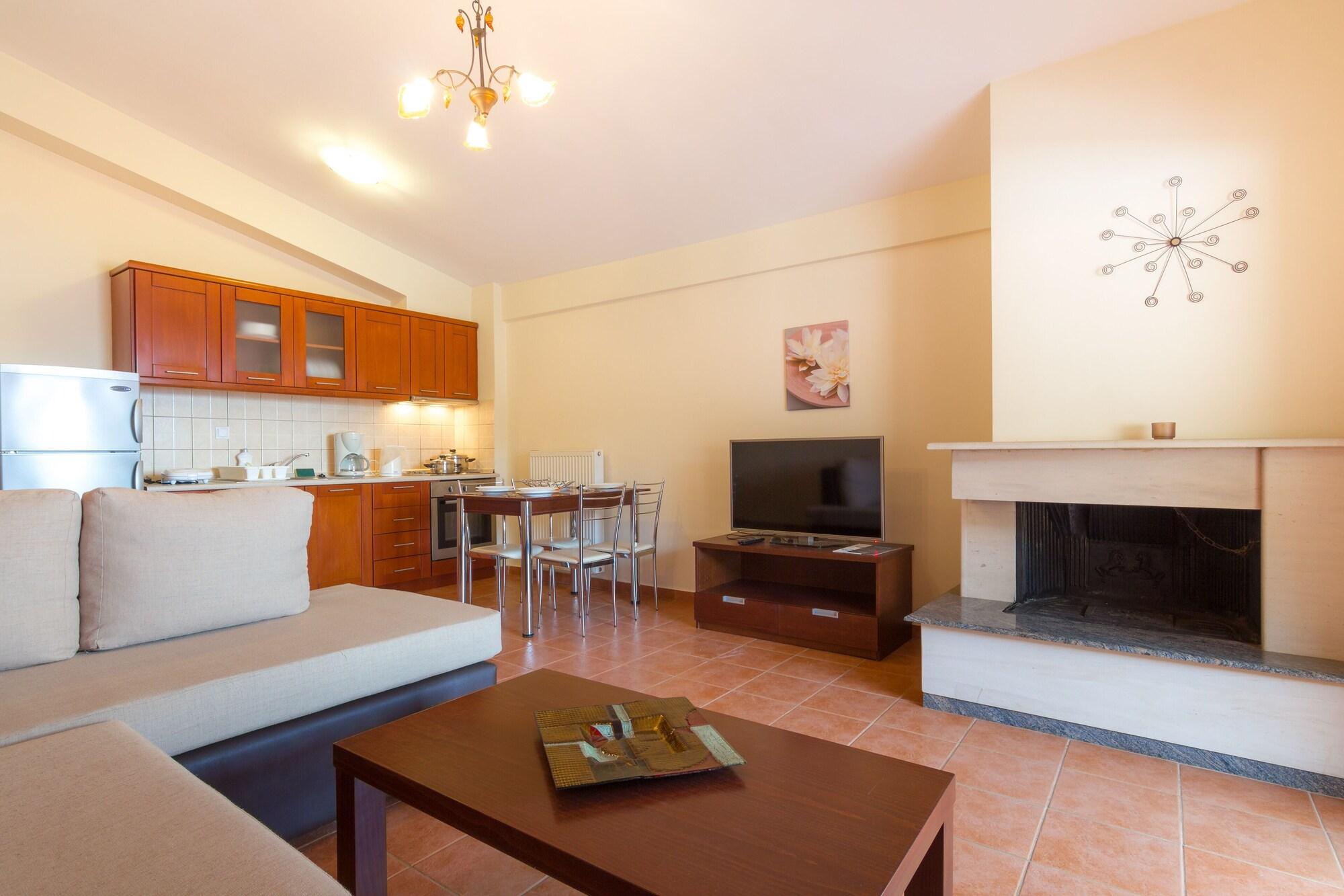 Ntinas Villa With Sea View สกาลา โปเตมิอัส ภายนอก รูปภาพ